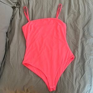 Pink bodysuit